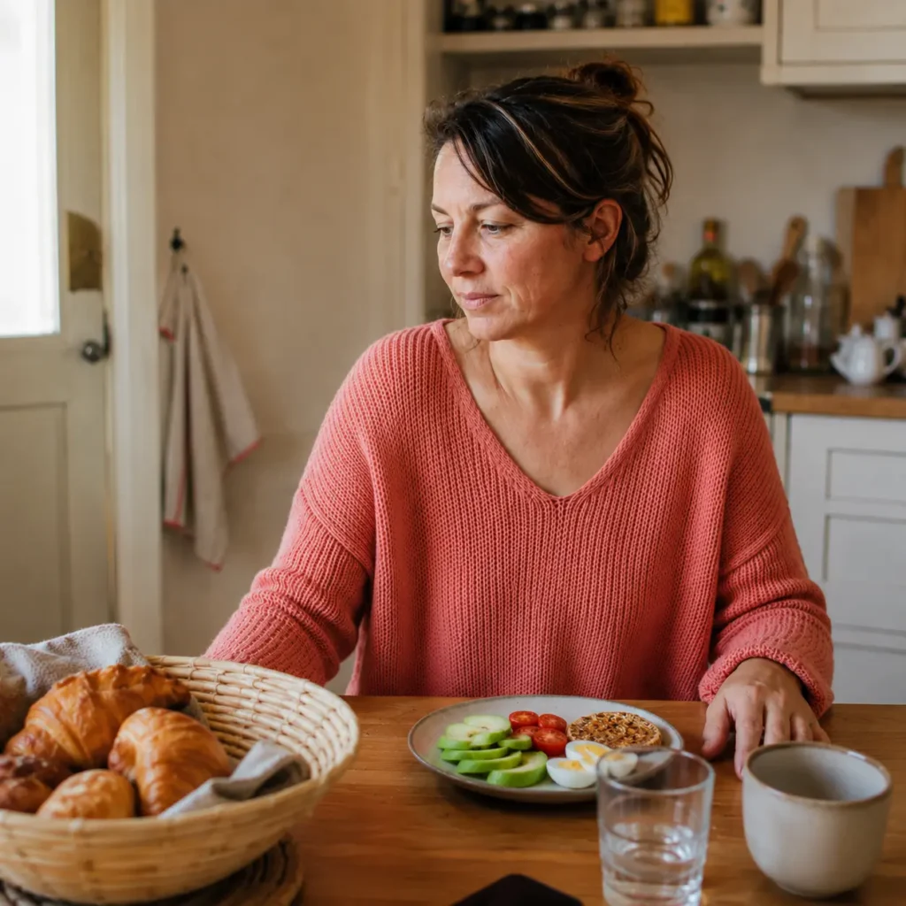 Vous alternez contrôle et craquages