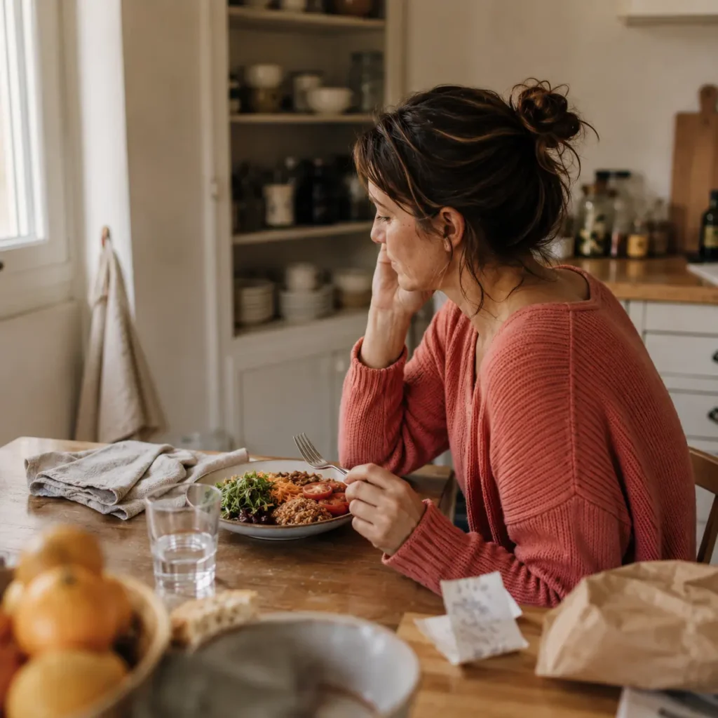 Vous pensez constamment à votre alimentation